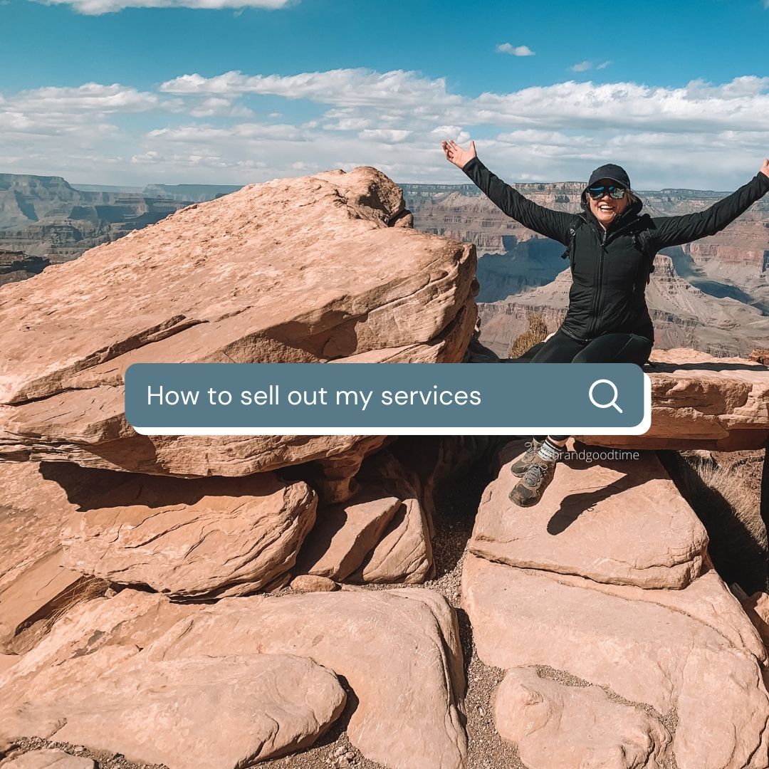 how to sell services
